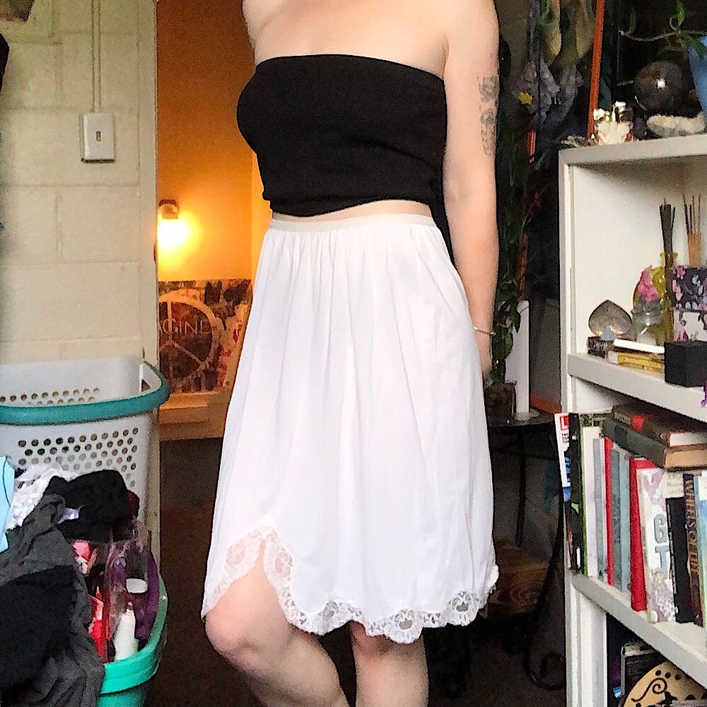 Vintage slip skirt